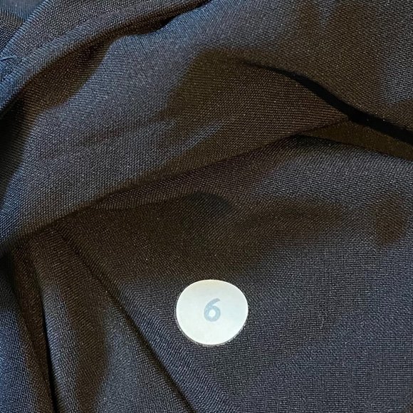 lululemon Wide Leg Trousers - Black - size 6 - Picture 6 of 6